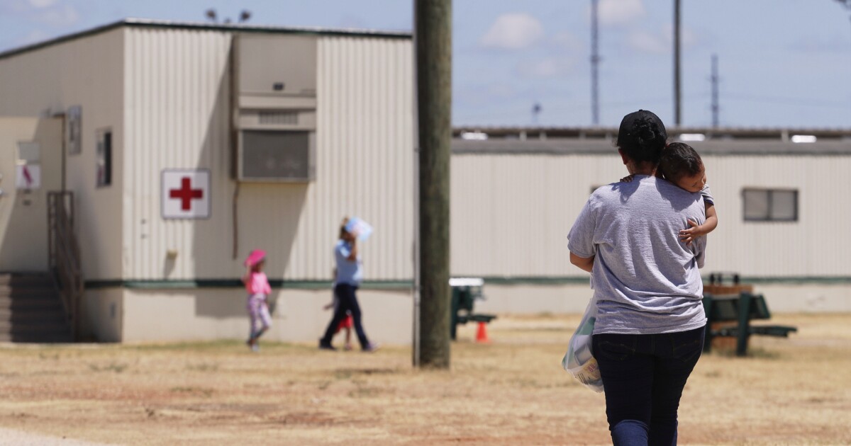 ICE locking up more parents and children at for-profit detention center in Texas