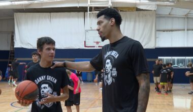 Danny Green hosts basketball camp for Coastal Bend kids