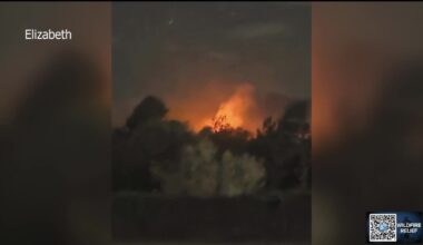 Pre-evacuation notice for a fire southeast of Cheyenne Mountain Wednesday