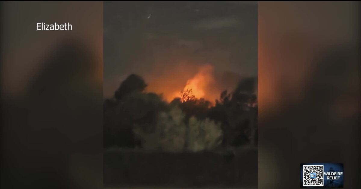 Pre-evacuation notice for a fire southeast of Cheyenne Mountain Wednesday