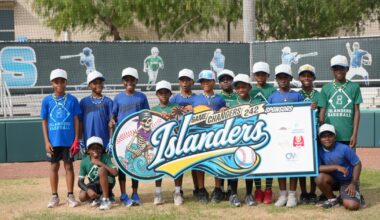 The Islanders from Nassau play on Corpus Christi's Islander Field