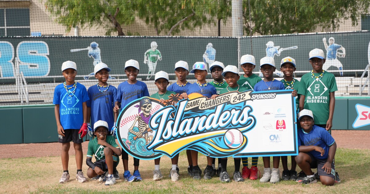 The Islanders from Nassau play on Corpus Christi's Islander Field