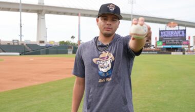 King grad Dustin Saenz earns save in pro return to Whataburger Field