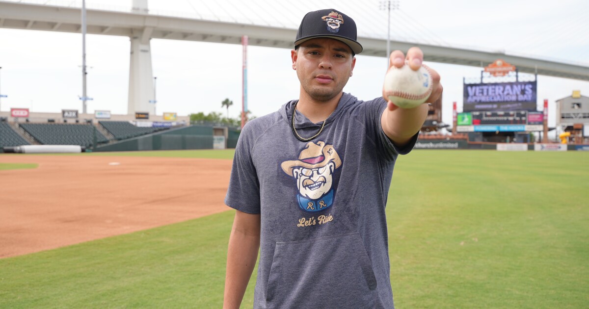 King grad Dustin Saenz earns save in pro return to Whataburger Field