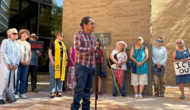 Austin activists protest ICE arrests after Houston shooting