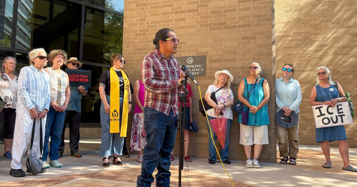 Austin activists protest ICE arrests after Houston shooting