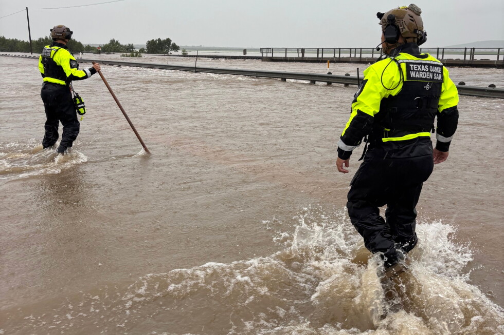 Dozens of people have been rescued in Texas amid heavy rain and grim weather forecasts