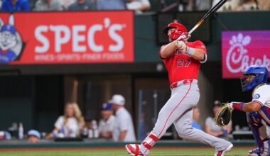 Mike Trout homers in return, Jo Adell homers twice and Angels rout the Rangers