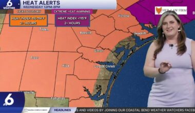 WEDNESDAY FORECAST: Tracking record heat, Bertha, and the watershed