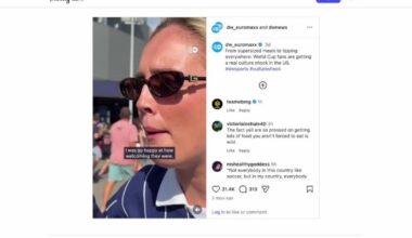English expat says viral 'first time in America' videos are real