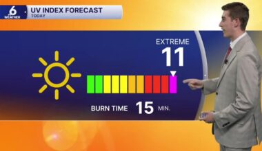 Major heat dome builds over the Desert Southwest: heat and humidity persists