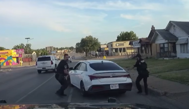 Video shows Fort Worth Police pursuit after suspect struck cruiser, nearly hit officers