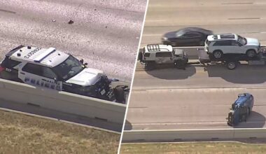 Dallas police officer hospitalized after being hit during traffic stop – NBC 5 Dallas-Fort Worth