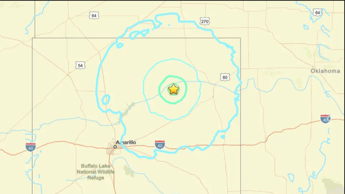 Residents recount waking up to rare Texas Panhandle earthquak – NBC 5 Dallas-Fort Worth