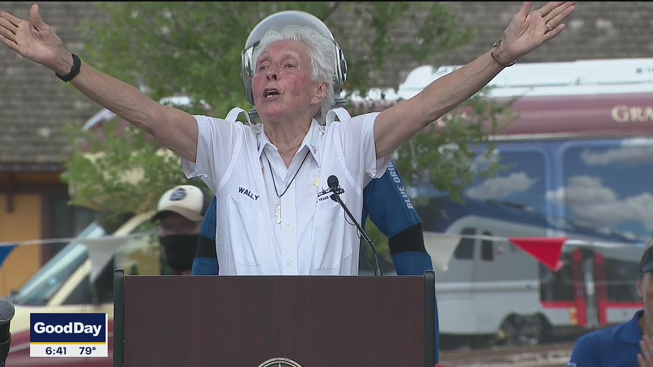 PREVIOUS COVERAGE: Wally Funk honored in Grapevine