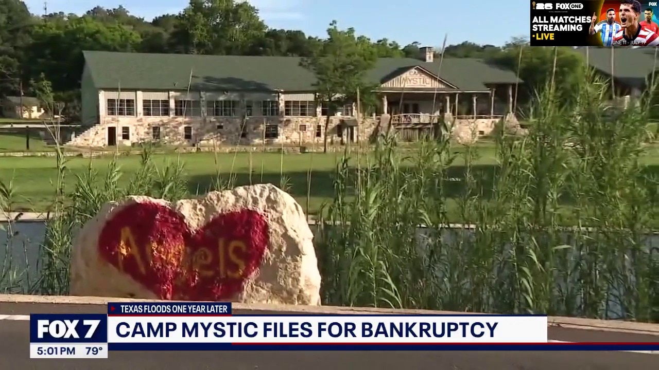 Camp Mystic files for bankruptcy amid Texas lawsuits
