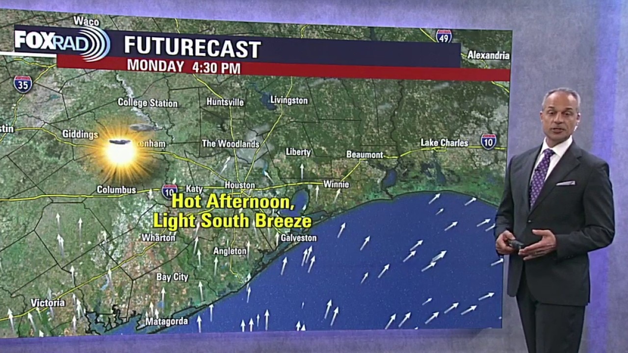 Houston weather: Heat wave moving in Monday afternoon