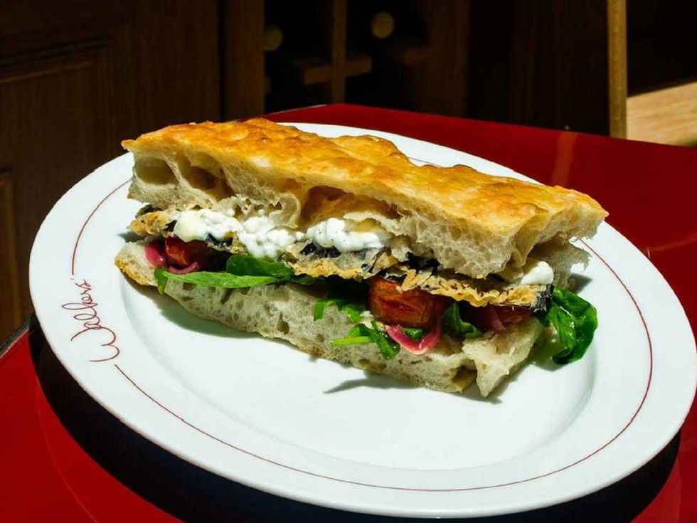 Walkers' sandwich