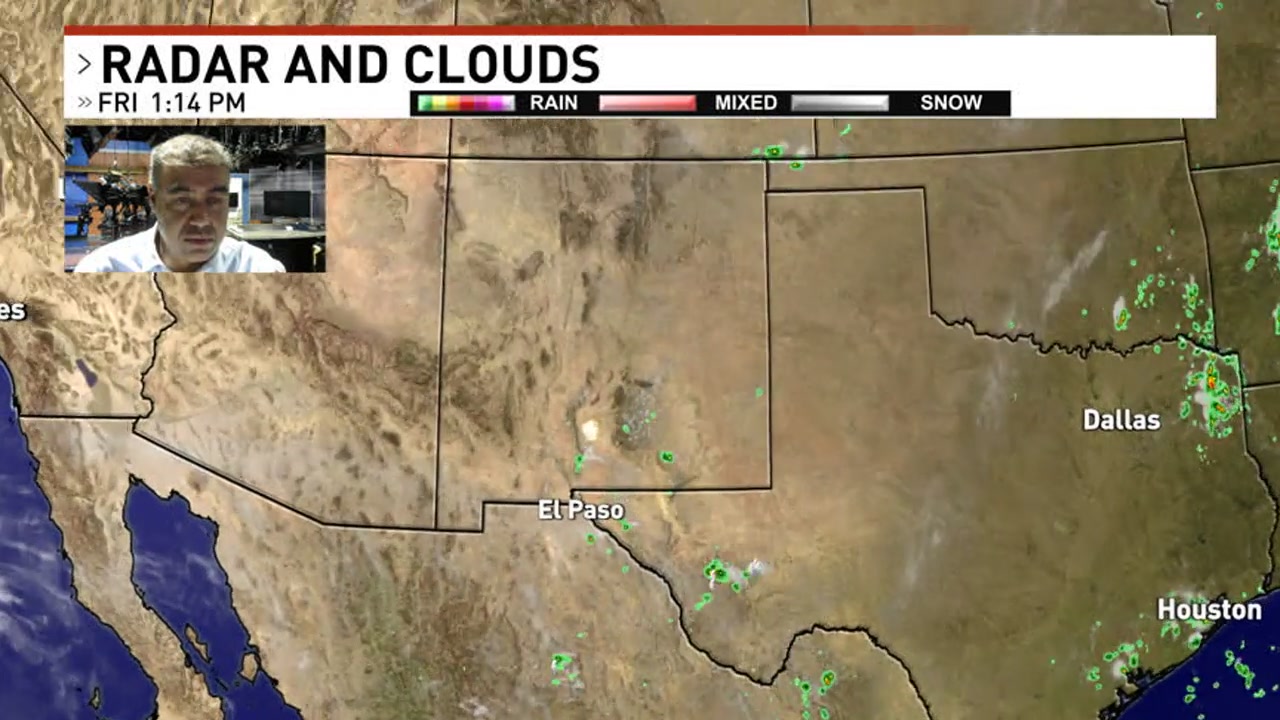 El Paso weather: Triple-digit heat, slight storm chances — July 3, 2026