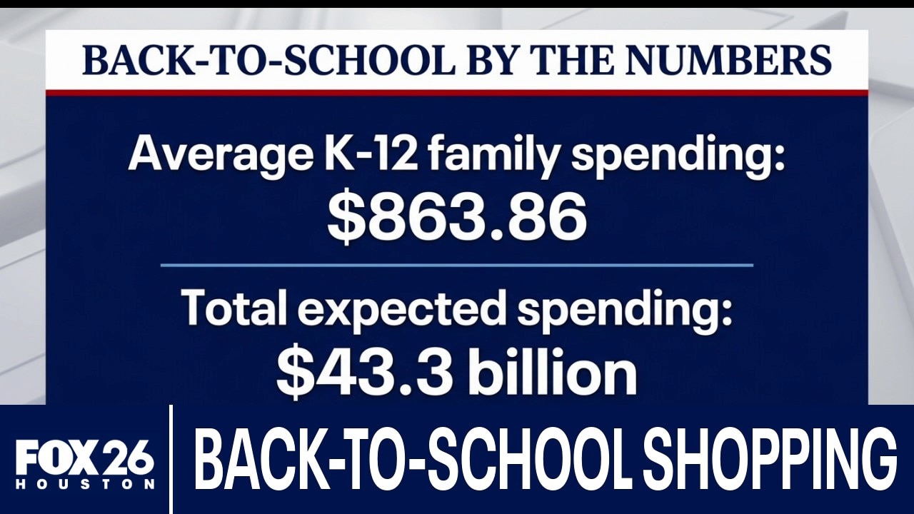 Back-to-school shopping by the numbers