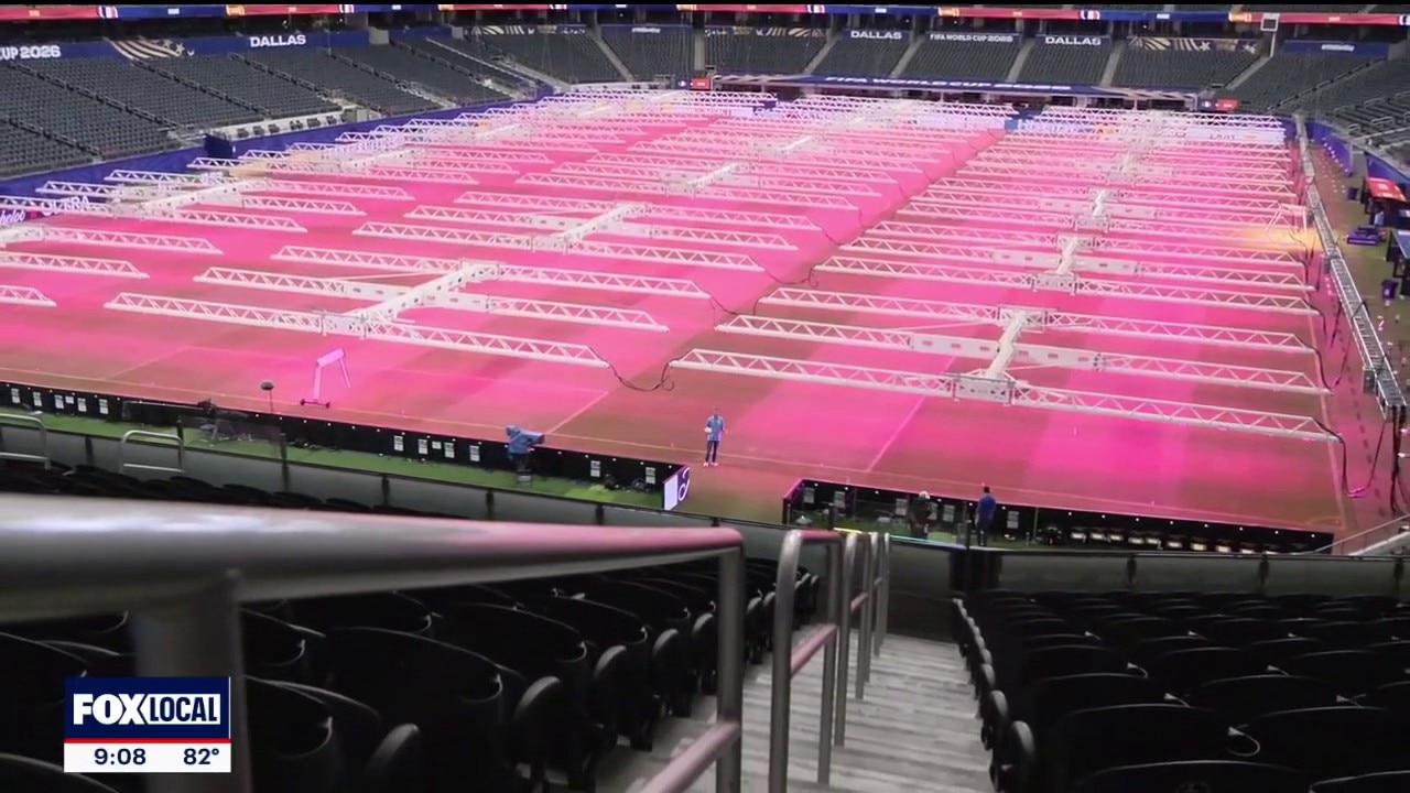 Dallas Stadium prepares for World Cup Semifinal match