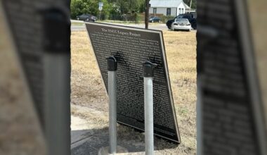 Historic Black history marker damaged on San Antonio’s East Side, civil rights leader suspects 'racial vandalism'