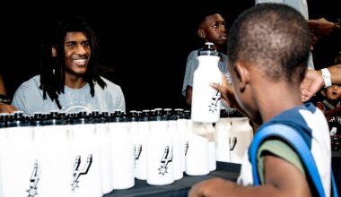 'Making Their World': How Are Spurs Rookies Giving Back to San Antonio Community?