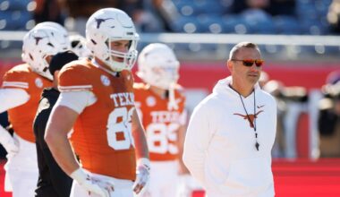 Preseason AP Poll Further Confirms Texas Longhorns Difficult Road in 2026