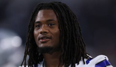 Dallas Cowboys running back Jaydon Blue