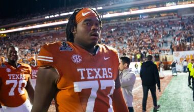 Andre Cojoe Emerging as the Answer at Left Tackle for Texas