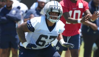 Dallas Cowboys Rookie Drew Shelton Shows He Isn't Ready For Increased Role in OL