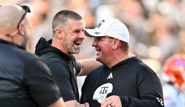 Texas A&M Releases Behind-the-Scenes Look at Mike Elko in Aggies Practice