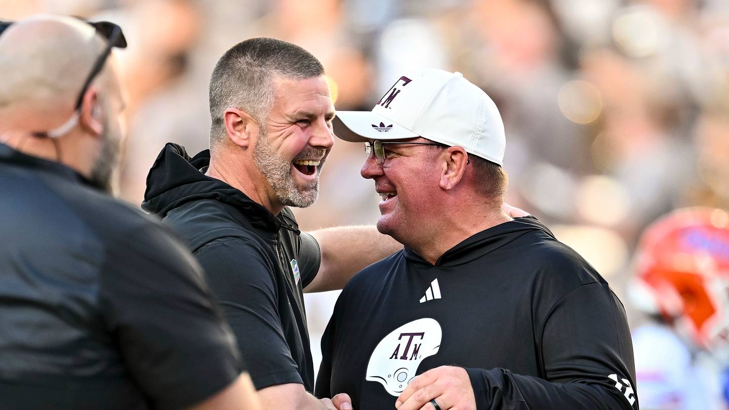 Texas A&M Releases Behind-the-Scenes Look at Mike Elko in Aggies Practice