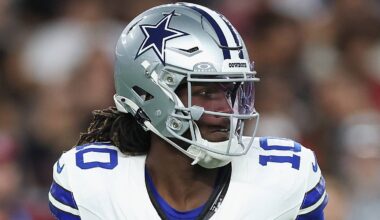 Dallas Cowboys quarterback Joe Milton III
