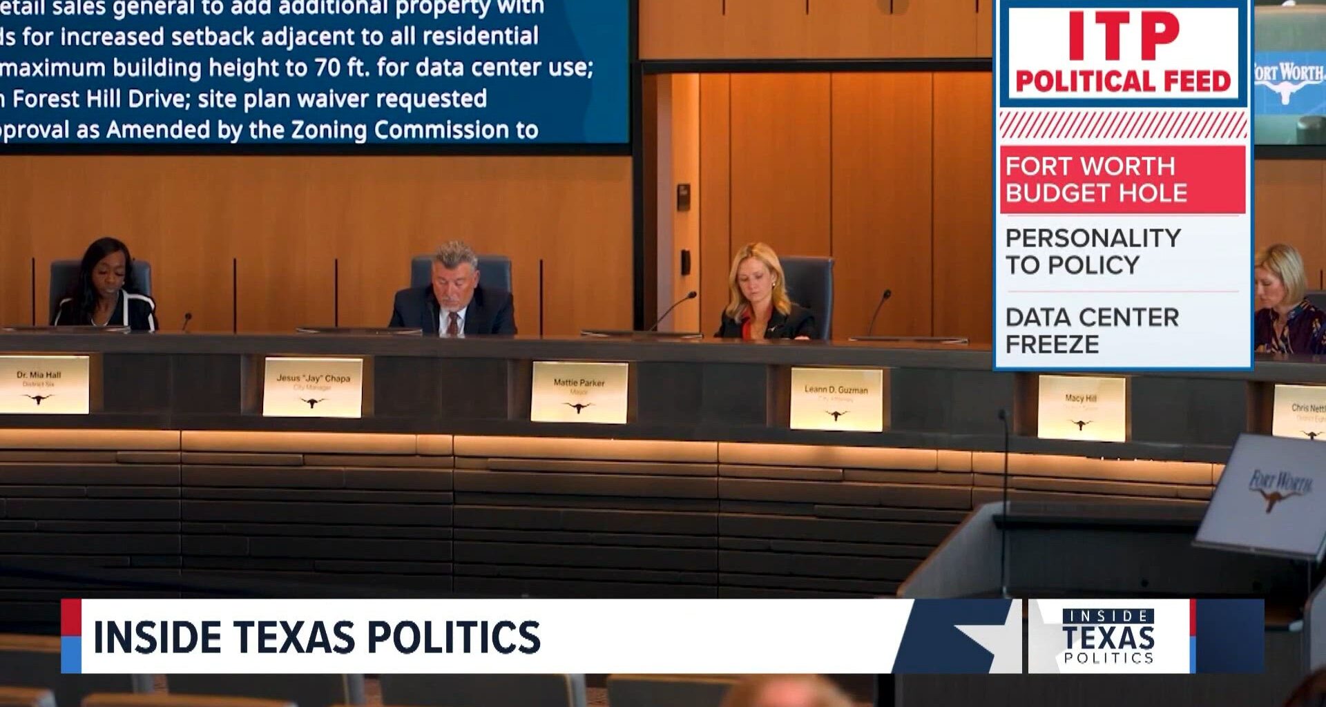 Inside Texas Politics to examine Fort Worth budget, Senate race and data center debate