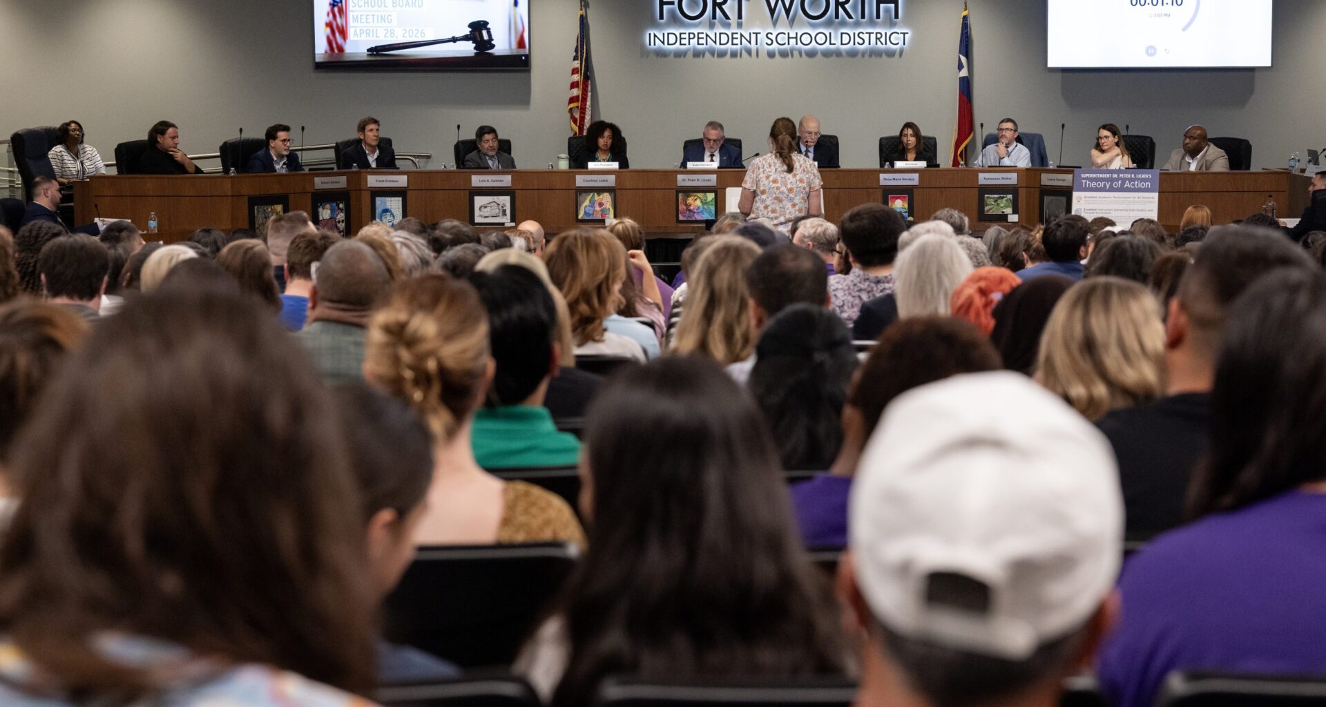 What new spending did FWISD managers OK in August? $52M school project, security and more