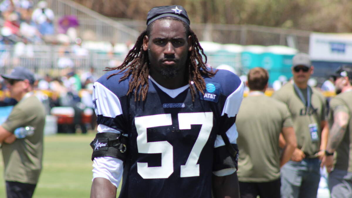 How has rookie Malachi Lawrence progressed in training camp?