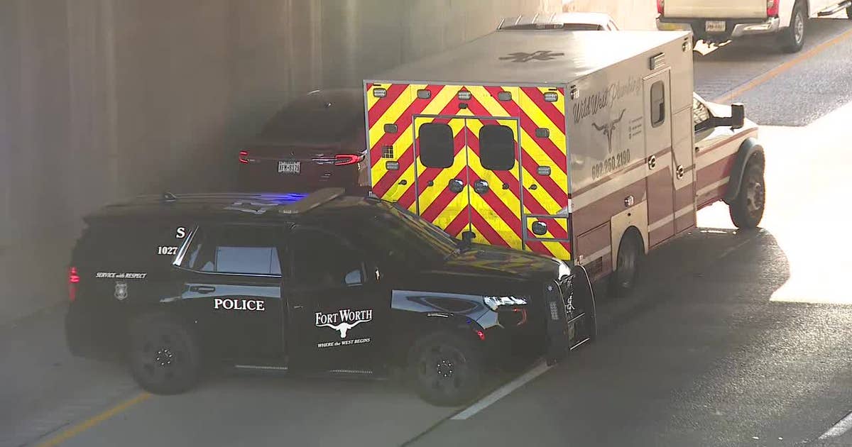 Eastbound I-20 shut down near Granbury Road in Fort Worth due to shooting