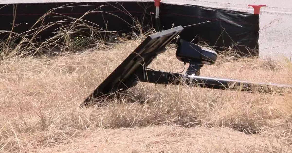 Flock camera damaged in North Oak Cliff