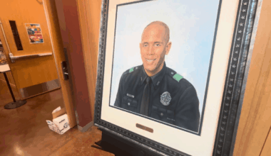Dallas police honor fallen officer Darron Burks with portrait – NBC 5 Dallas-Fort Worth