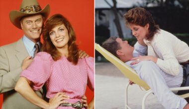 'Dallas' actress Linda Gray reveals how Larry Hagman survived kissing scenes on set