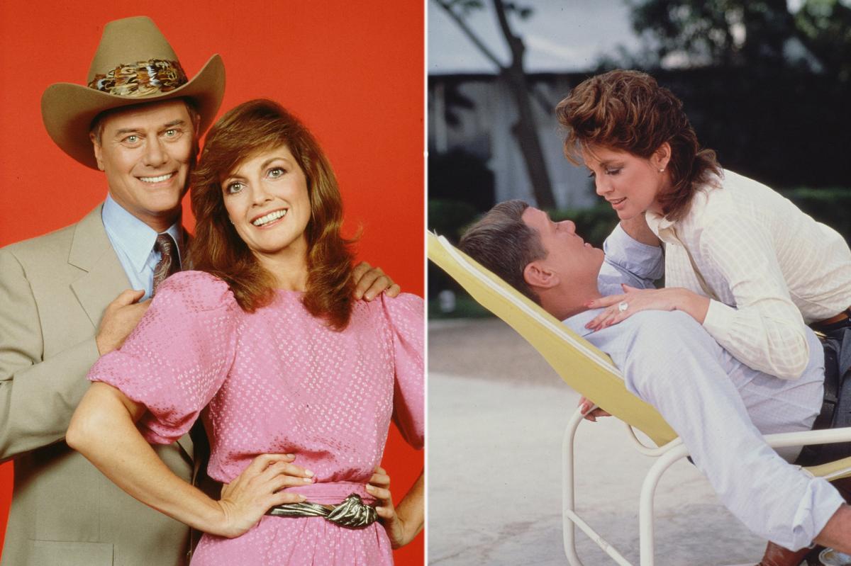 'Dallas' actress Linda Gray reveals how Larry Hagman survived kissing scenes on set