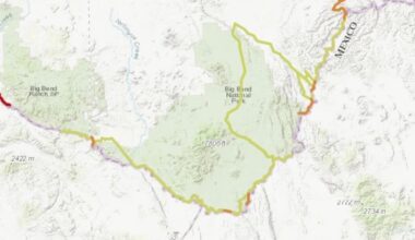 Texas issues cease-and-desist over border wall work near Big Bend