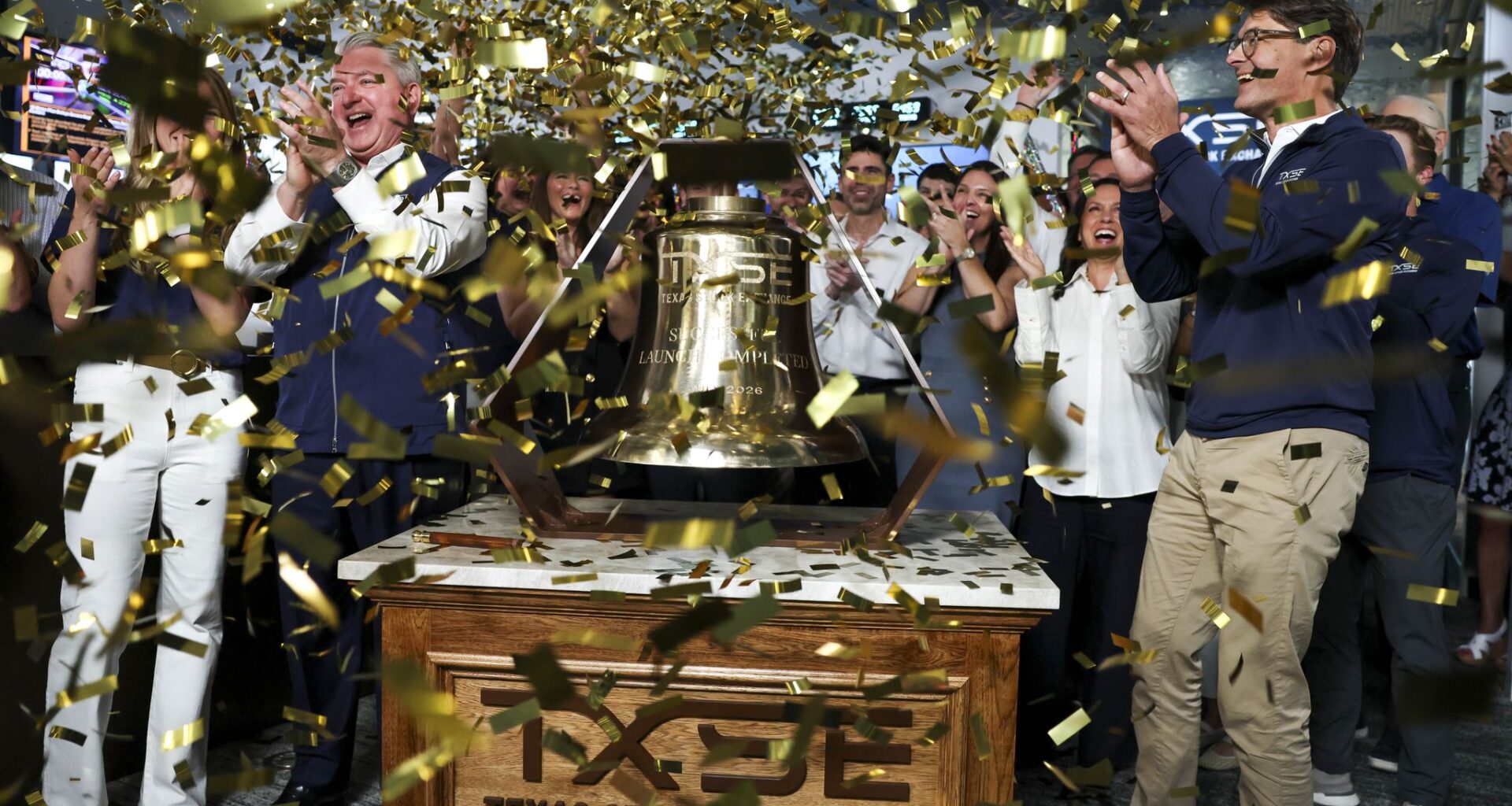 Texas Stock Exchange rings bell to mark historic milestone