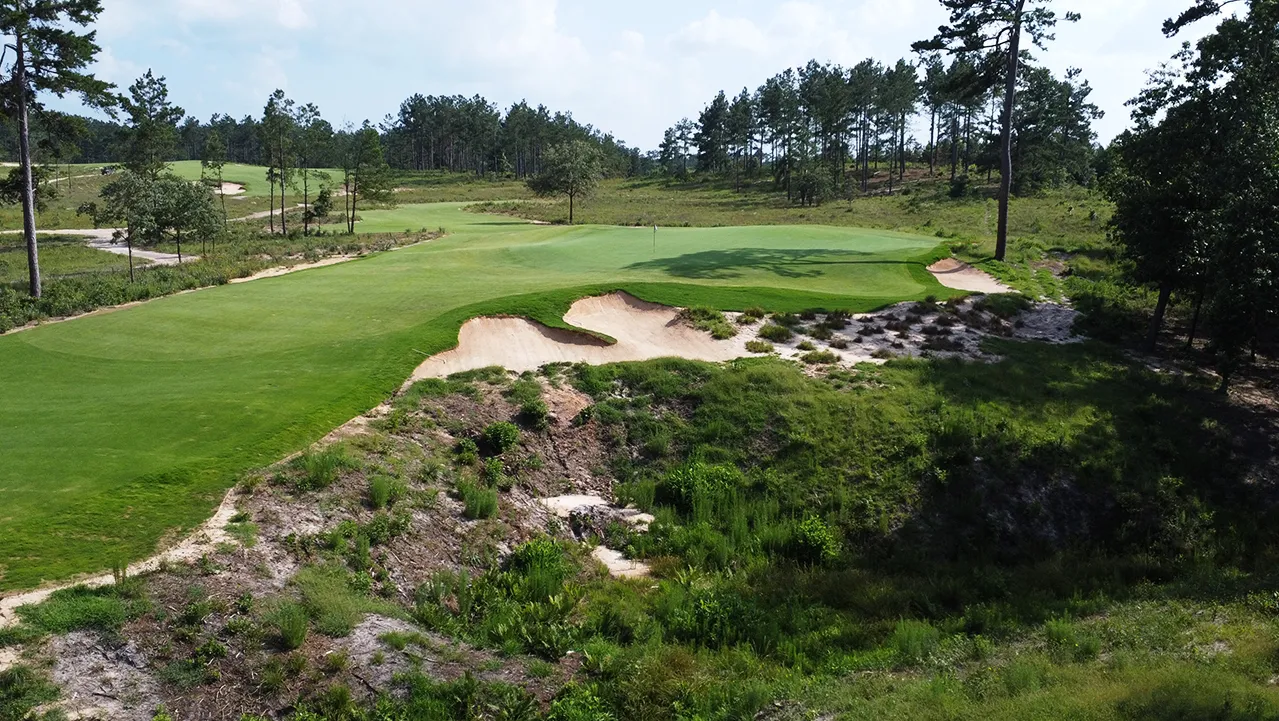 The new Wild Spring Dunes in Texas features beautiful Tom Doak layout