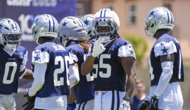 Jaishawn Barham shines at Cowboys camp by letting play speak for him