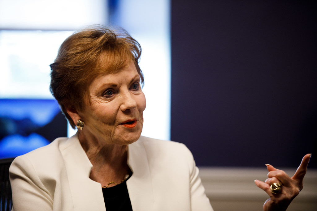 Congresswoman Kay Granger of Fort Worth speaks during an interview with The Dallas Morning News in her office on Capitol Hill on July 26, 2019.