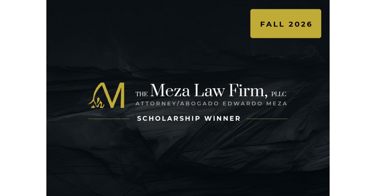 Fort Worth, Texas Criminal and Immigration Firm Names Newest Scholarship Recipient for Fall 2026