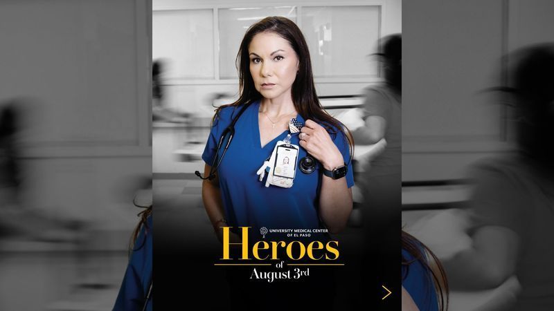 April Senclair, Certified RN III, ICU. Credit: UMC El Paso
