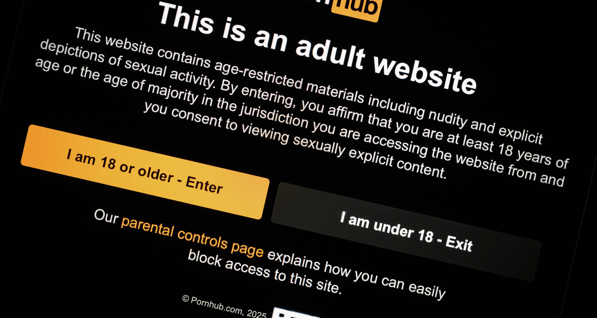 Texas' age verification law fails to protect kids, Pornhub says